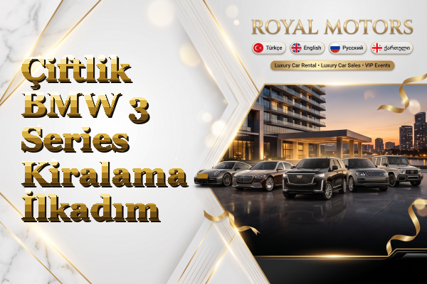 Çiftlik BMW 3 Series Kiralama - İlkadım