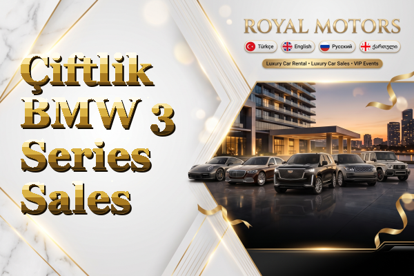 Çiftlik BMW 3 Series Sales