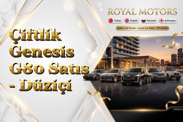 Çiftlik Genesis G80 Satış - Düziçi