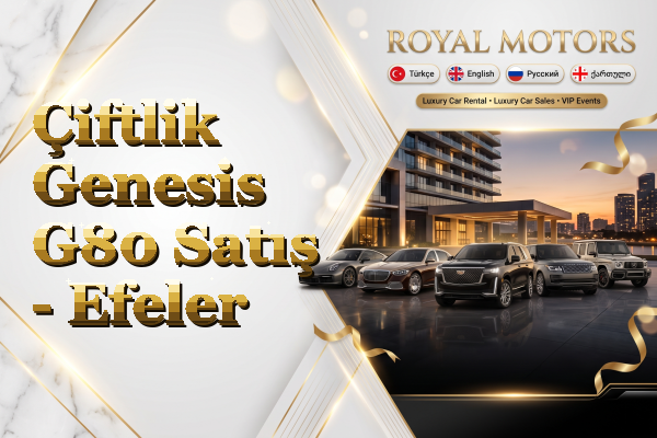 Çiftlik Genesis G80 Satış - Efeler