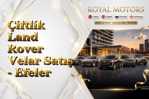 Çiftlik Land Rover Velar Satış - Efeler