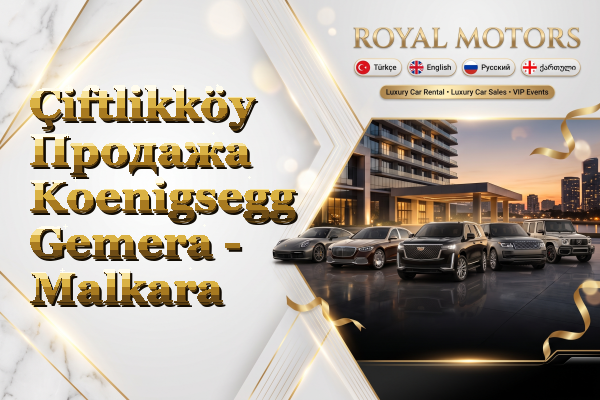 Çiftlikköy Продажа Koenigsegg Gemera - Malkara