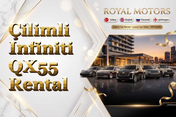 Çilimli Infiniti QX55 Rental
