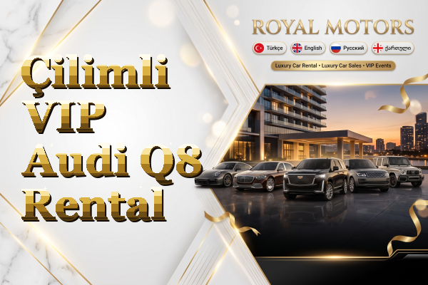Çilimli VIP Audi Q8 Rental