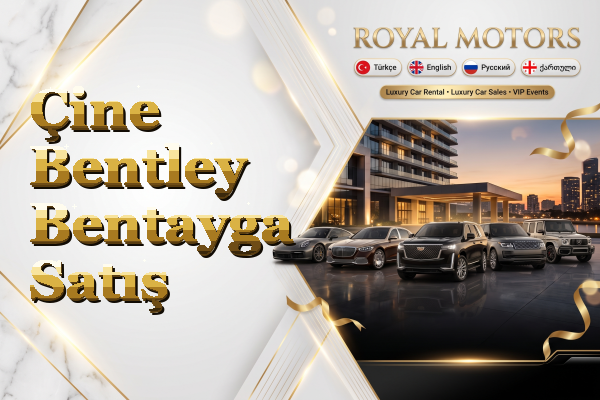 Çine Bentley Bentayga Satış