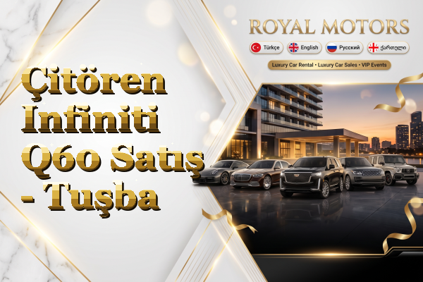 Çitören Infiniti Q60 Satış - Tuşba