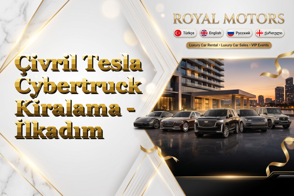 Çivril Tesla Cybertruck Kiralama - İlkadım