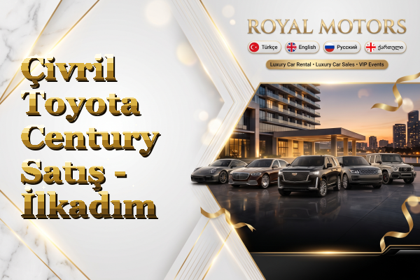 Çivril Toyota Century Satış - İlkadım