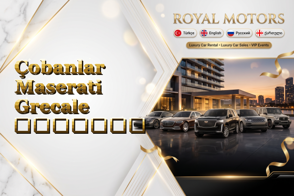Çobanlar Maserati Grecale გაყიდვა