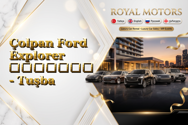 Çolpan Ford Explorer გაყიდვა - Tuşba