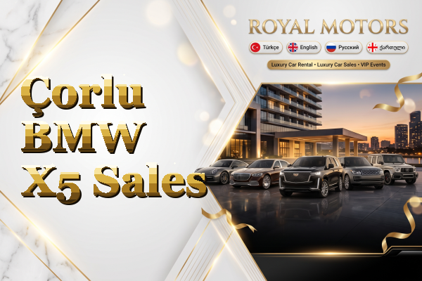 Çorlu BMW X5 Sales