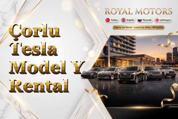 Çorlu Tesla Model Y Rental