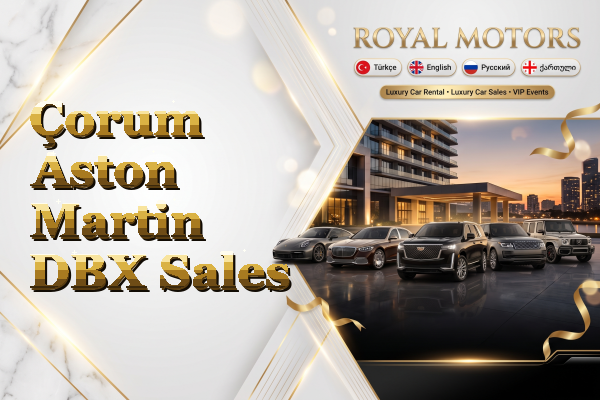 Çorum Aston Martin DBX Sales