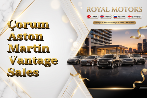 Çorum Aston Martin Vantage Sales