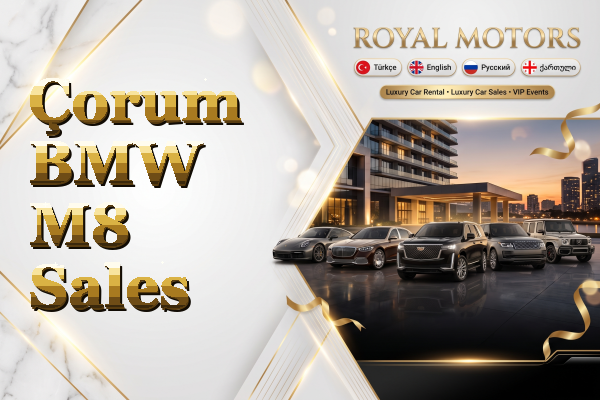 Çorum BMW M8 Sales