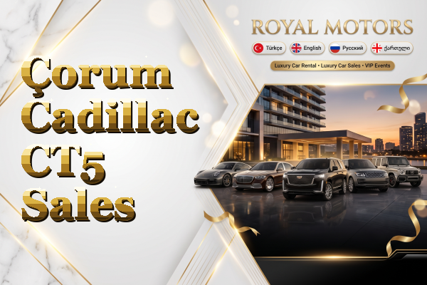 Çorum Cadillac CT5 Sales