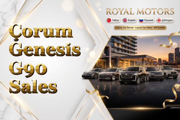 Çorum Genesis G90 Sales