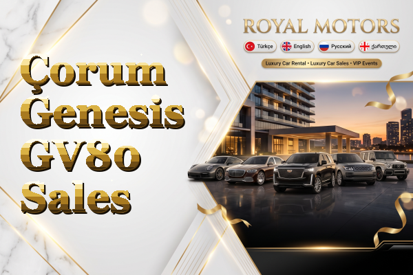 Çorum Genesis GV80 Sales