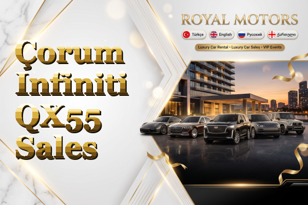 Çorum Infiniti QX55 Sales