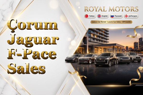 Çorum Jaguar F-Pace Sales