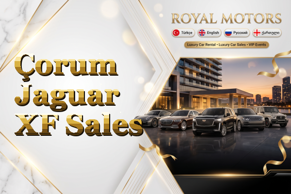 Çorum Jaguar XF Sales