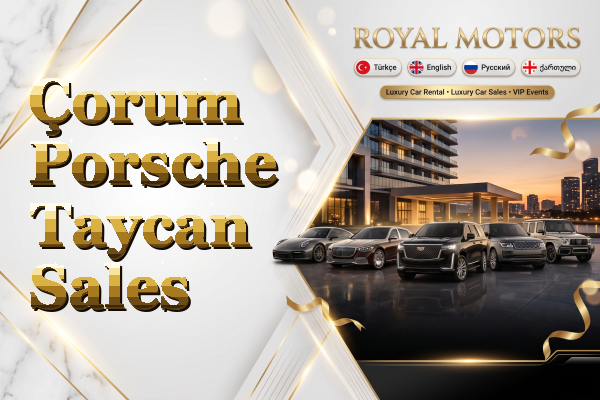 Çorum Porsche Taycan Sales