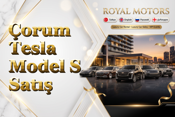 Çorum Tesla Model S Satış