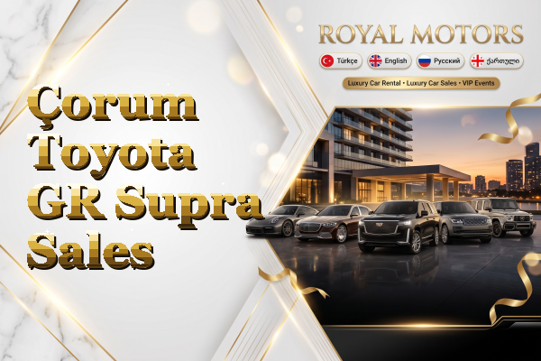 Çorum Toyota GR Supra Sales
