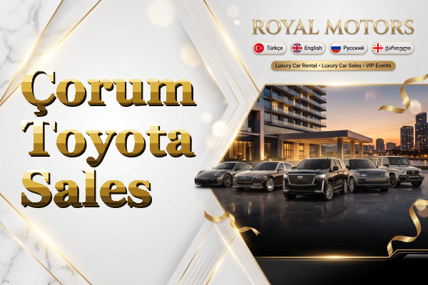Çorum Toyota Sales