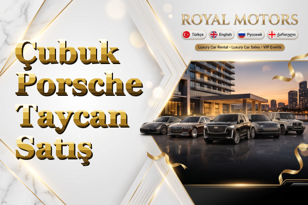 Çubuk Porsche Taycan Satış