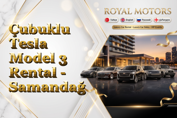 Çubuklu Tesla Model 3 Rental - Samandağ