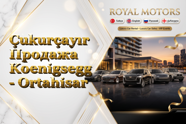 Çukurçayır Продажа Koenigsegg - Ortahisar