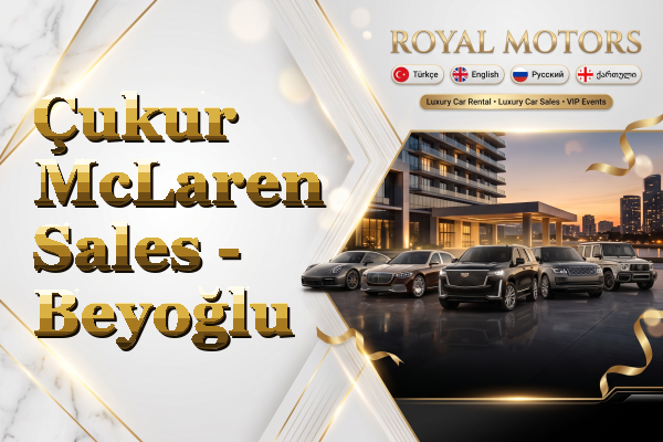 Çukur McLaren Sales - Beyoğlu