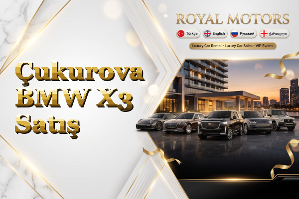 Çukurova BMW X3 Satış
