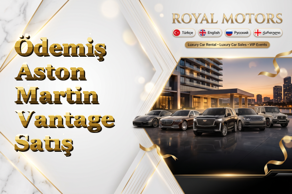 Ödemiş Aston Martin Vantage Satış
