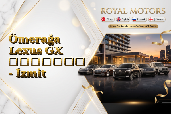Ömerağa Lexus GX გაყიდვა - İzmit