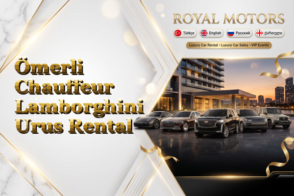 Ömerli Chauffeur Lamborghini Urus Rental