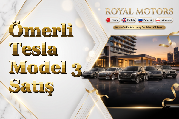 Ömerli Tesla Model 3 Satış