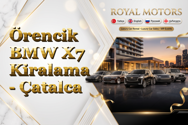 Örencik BMW X7 Kiralama - Çatalca