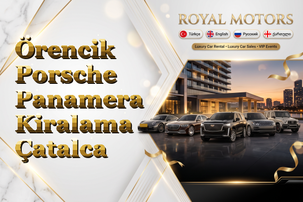 Örencik Porsche Panamera Kiralama - Çatalca