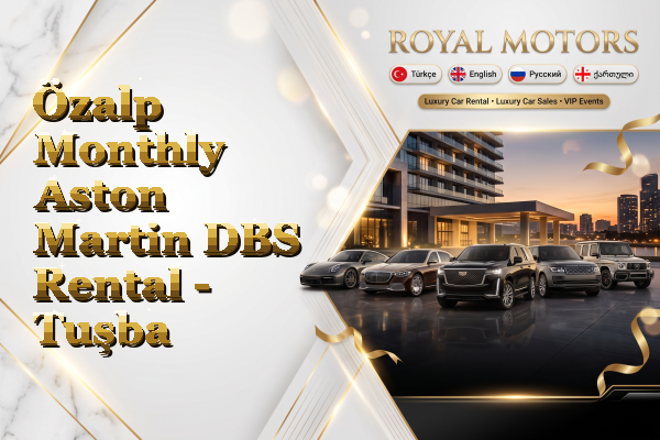 Özalp Monthly Aston Martin DBS Rental - Tuşba