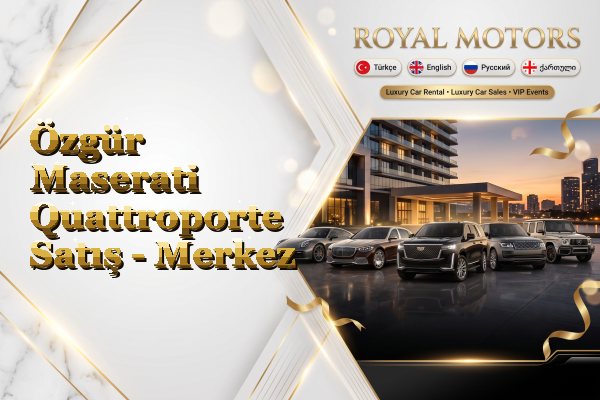 Özgür Maserati Quattroporte Satış - Merkez