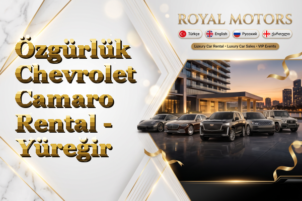 Özgürlük Chevrolet Camaro Rental - Yüreğir