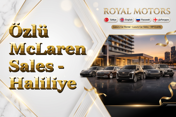 Özlü McLaren Sales - Haliliye