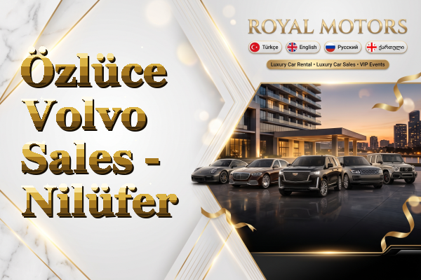 Özlüce Volvo Sales - Nilüfer