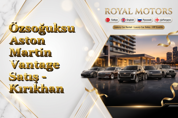 Özsoğuksu Aston Martin Vantage Satış - Kırıkhan