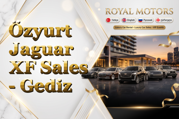 Özyurt Jaguar XF Sales - Gediz