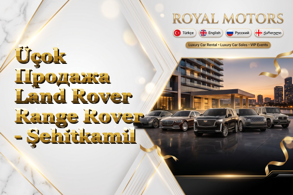 Üçok Продажа Land Rover Range Rover - Şehitkamil