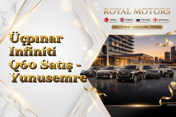 Üçpınar Infiniti Q60 Satış - Yunusemre