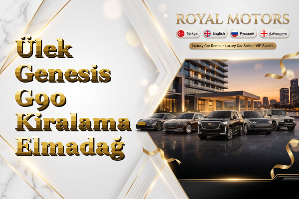 Ülek Genesis G90 Kiralama - Elmadağ